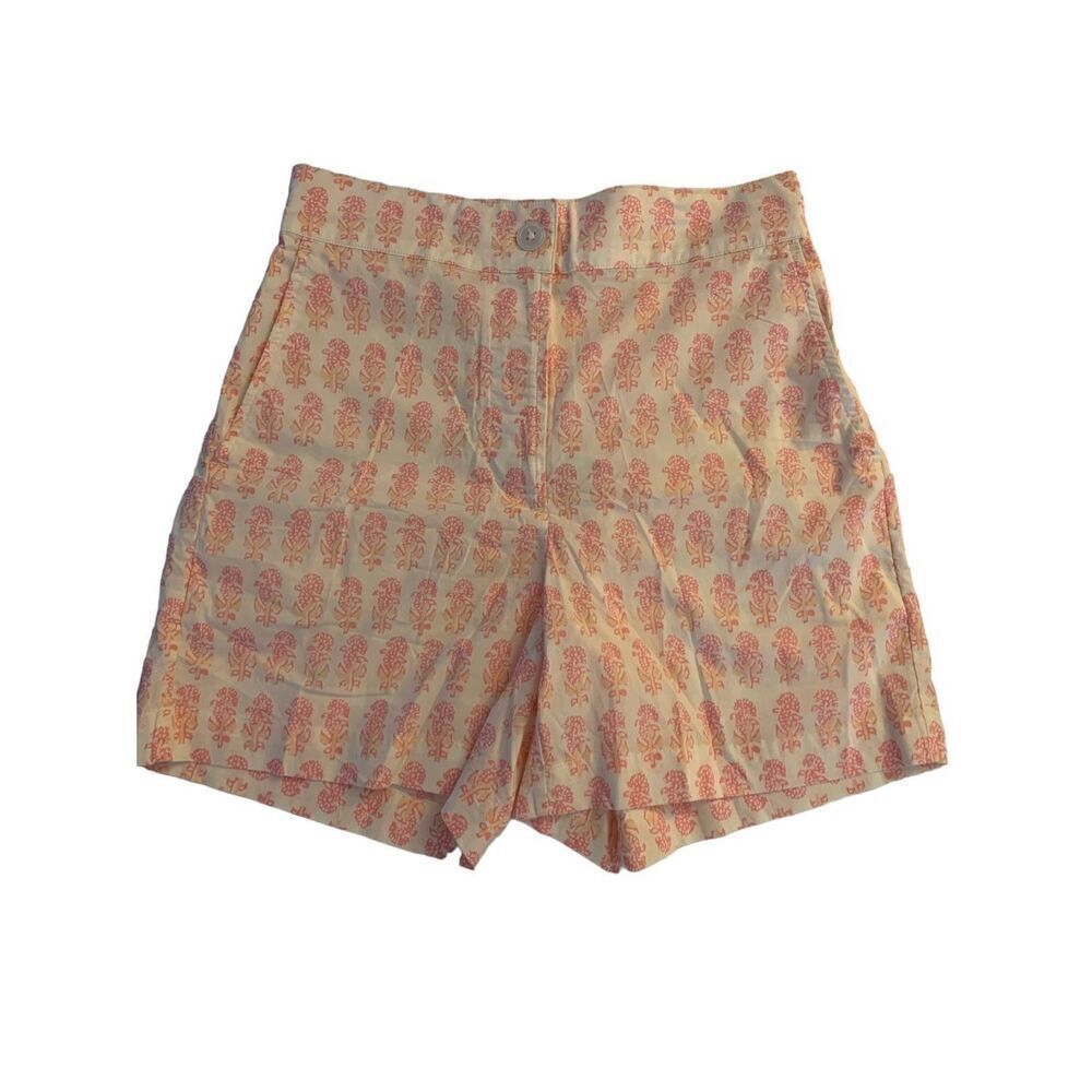 Faherty Malibu Short Pink Taj Floral women's size XS NEW NWT